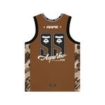 Майка мужская Aape, коричневый - фото 4