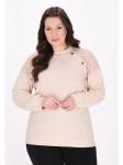 Блузка Usha, бежевый - фото 3
