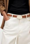 Ремень NA-KD ROUND BUCKLE, Brown - фото