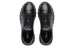 Кроссовки мужские Prada Prax 1 с мехом, черный - фото 4