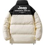 Пуховик Unisex Jeep, черный белый - фото 11