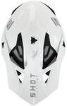 Мотокроссовый шлем Shot lite solid 2.0, White - фото 3