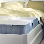 Пружинный матрас IKEA, 90x200 см, цвет extra firm/light blue - фото 4