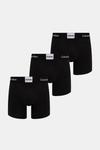 3 пары боксеров Calvin Klein Underwear, черный - фото