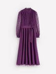 Тюлевое платье макси с рюшами Boden, Viola Purple - фото 5