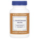 The Vitamin Shoppe, L-триптофан, 500 мг, 60 растительных капсул - фото