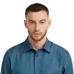 Рубашка с длинным рукавом G-Star C737 Clean Slim Fit, синий - фото 5