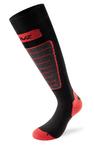 Lenz Носки Skiing 1.0 black/grey/red 35-38 - фото