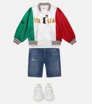 Атласный бомбер Dolce&Gabbana, разноцветный - фото 2