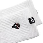 Женские носки до середины икры 2 пары YONEX, белый - фото 4