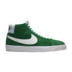 Кроссовки Nike SB Zoom Blazer Mid 'Pine Green', зеленый - фото