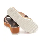 Тапочки Aba 21 с добавлением кожи. Liu Jo, коричневый - фото 4