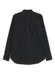 Полосатая рубашка Black Comme Des Garçons, черный - фото 2