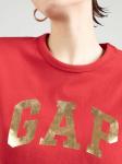GAP Лонгслив в красном цвете - фото 2