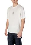 Футболка мужская Armani Exchange с логотипом бренда, белый - фото 2