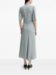 Платье Bianca с рюшами Gestuz, серый - фото 2