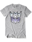 Футболка серого цвета Transformers - фото