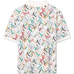 Футболка Polo женская Tommy Hilfiger, разноцветный пэчворк 0K5 - фото 8