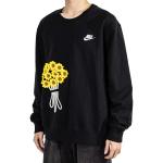 Унисекс худи Nike черное - фото 5