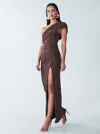 Вечернее платье BWLDR MELIZA, коричневый - фото 3