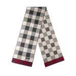 JAGUAR Вязаный шарф унисекс, Black Light Gray - фото 7