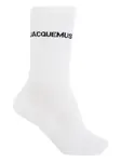 Носки с вышитым логотипом JACQUEMUS, белый - фото 2