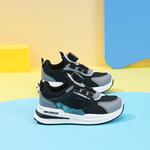 Детские кроссовки для бега Kids WARRIOR, черный/темно-серый (с флисовой подкладкой) - фото 3