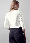 Топ с длинными рукавами BASIC Street One Studio, кремовый - фото 4