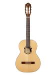 Акустическая гитара Ortega R121 3/4 Size Gloss Nylon String Acoustic Guitar with Gigbag - фото 2