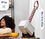 4D-пазл. Соберите 3D-модель Marvel Thor's Hammer Mjolnir для сборки. Spin Master - фото 12