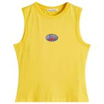 Футболка без рукавов Acne Studios, желтый - фото