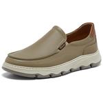 BATA Мужские лоферы цвета хаки, цвет Khaki - фото 2