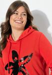 Худи LAURASØN Hoodie, Bright Red/Red - фото 3