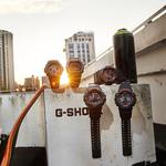 Часы Casio G-Shock Analog-Digital, арт. AWG-M100SCT-1APR, черный/красный/синий - фото 3