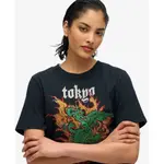 Футболка с коротким рукавом Superdry Vl Tokyo Relaxed, черный - фото 3
