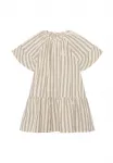 Полосатое повседневное платье Noppies, Bone White - фото