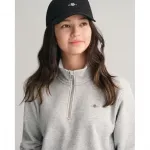 Толстовка Gant 906895 half zip, серый - фото 4