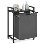 Корзина для белья Calicosy, 33x76x50 см, антрацит - фото 4