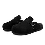 Сабо с закрытым носком унисекс New Korea, хаки - фото 38