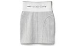 Юбка Women's Gray Alexander Wang, серый - фото 3