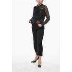 Черные льняные брюки Max Mara, Black - фото 4
