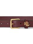 Ремень Lauren Ralph Lauren, Wine Red - фото 2