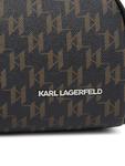 Сумка для туалетных принадлежностей Karl Lagerfeld Monogram, черный - фото 4