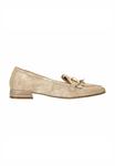 Слипоны LOAFER MIT GLITZER Manfield, бежевый - фото 6