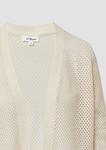 Вязаный кардиган s.Oliver, Beige - фото 3