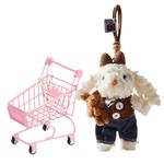 Мягкая игрушка кролик плюшевый кулон 22см высота Click - фото 9