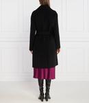 Шерстяное пальто Pinko, черный - фото 4