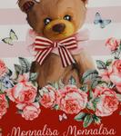 Платье с принтом Monnalisa, Panna+Rubino - фото 3