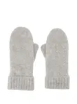 Перчатки-митенки Sajeanne Samsoe Samsoe, серый - фото