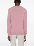 Свитер Fedeli с меланжевым эффектом, розовый - фото 4